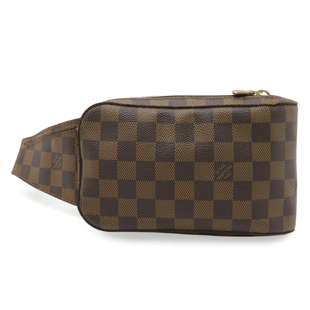 LOUIS VUITTON Damier Geronimos Body Bag Shoulder Waist Pouch
